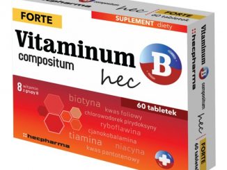 Vitaminum B compositum Forte hec, tabletki, 60 szt. / (Hecpharma)