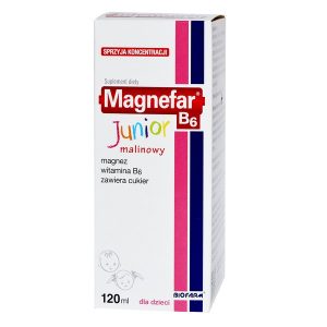 Magnefar B6 Junior, syrop, 120 ml / (Biofarm)