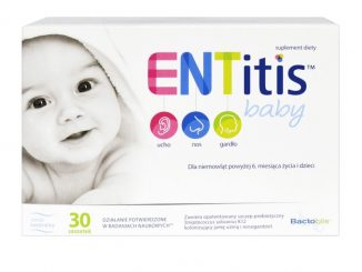 ENTitis Baby, proszek do rozpuszczania w saszetkach, smak neutralny, 30 szt. / (Polski Lek)