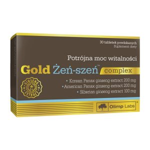 Olimp Gold Żeń-szeń complex, tabletki powlekane, 30 szt. / (Olimp Laboratories)