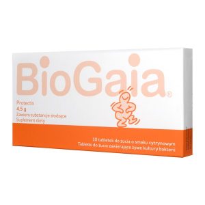 BioGaia, tabletki do żucia, probiotyczne, 10 szt. / (Biogaia)