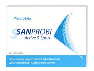 Sanprobi Active & Sport, kapsułki, 40 szt. / (Winclove Bio Industrive)