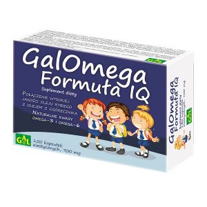 Galomega Formuła IQ, kapsułki elastyczne, 150 szt. / (Gal)