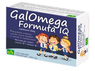 Galomega Formuła IQ, kapsułki elastyczne, 150 szt. / (Gal)