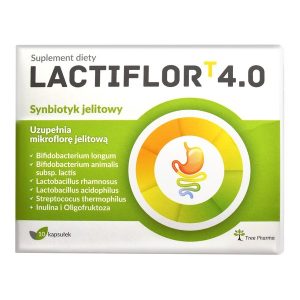 Lactiflor T 4.0, synbiotyk jelitowy, kapsułki, 10 szt. / (Tree Pharma)
