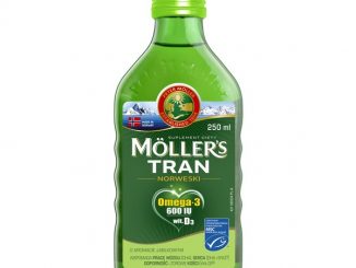 Mollers Tran Norweski, aromat jabłkowy, 250 ml / (Orkla Health As, Norwegia)