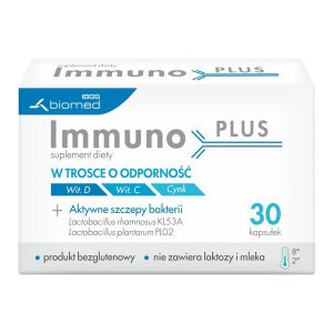 Immuno PLUS, kapsułki, 30 szt. / (Ibss Biomed)