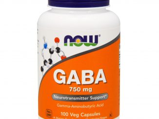 GABA, 750 mg, 100 Veg Capsules (Now Foods)