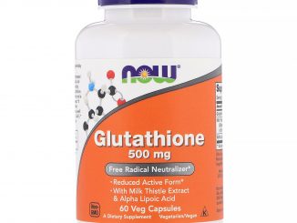 Glutathione, 500 mg, 60 Veg Capsules (Now Foods)