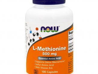 L-Methionine, 500 mg, 100 Capsules (Now Foods)