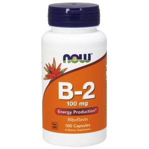 B-2, 100 mg, 100 Capsules (Now Foods)