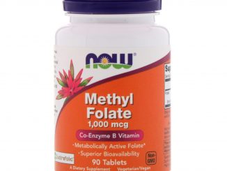 Methyl Folate, 1,000 mcg, 90 Tablets (Now Foods)