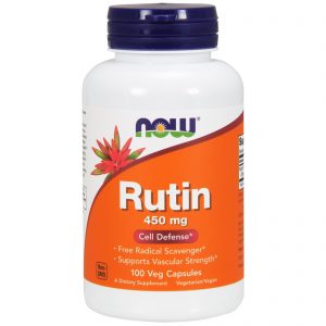Rutin, 450 mg, 100 Veggie Caps (Now Foods)