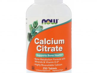 Calcium Citrate, 250 Tablets (Now Foods)