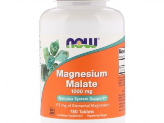 Magnesium Malate, 1,000 mg, 180 Tablets (Now Foods)