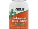 Potassium Plus Iodine, 180 Tablets (Now Foods)