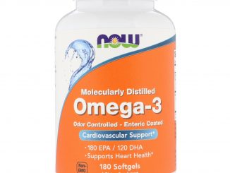 Omega-3, 180 Softgels (Now Foods)