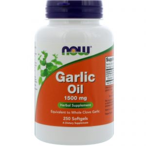 Garlic Oil, 1,500 mg, 250 Softgels (Now Foods)