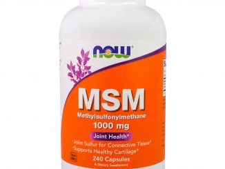 MSM, 1000 mg, 240 Capsules (Now Foods)