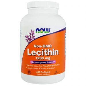 Non-GMO Lecithin, 1200 mg, 400 Softgels (Now Foods)