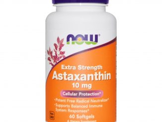 Astaxanthin, 10 mg, 60 Softgels (Now Foods)