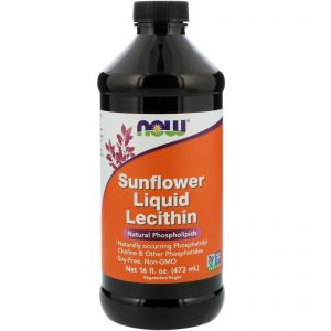 Sunflower Liquid Lecithin, 16 fl oz (473 ml) (Now Foods)