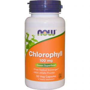 Chlorophyll, 100 mg, 90 Veggie Caps (Now Foods)