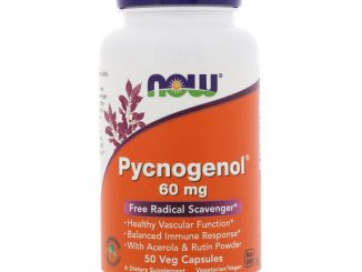 Pycnogenol, 60 mg, 50 Veg Capsules (Now Foods)