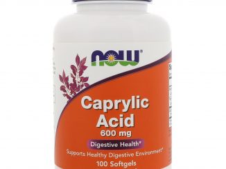 Caprylic Acid, 600 mg, 100 Softgels (Now Foods)