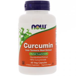 Curcumin, 60 Veg Capsules (Now Foods)