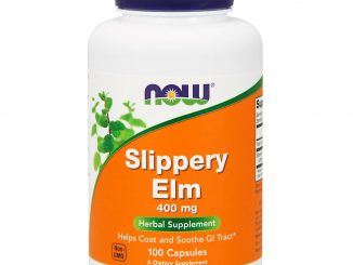 Slippery Elm, 400 mg, 100 Capsules (Now Foods)