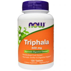 Triphala (Triphala), 500 mg, 120 Tablets (Now Foods)