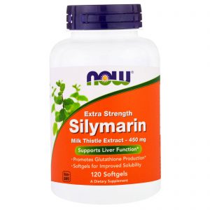 Silymarin, Extra Strength, 120 Softgels (Now Foods)