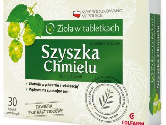 Szyszka chmielu, tabletki powlekane, 30 szt. / (Colfarm)