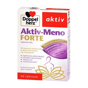 Doppelherz aktiv Aktiv-Meno Forte, tabletki, 30 szt. / (Queisser)
