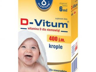 D-Vitum, witamina D dla niemowląt, 6 ml (krople) / (Olfarm)