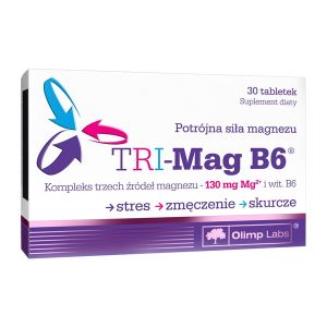 Olimp Tri-Mag B6, tabletki, 30 szt. / (Olimp Laboratories)