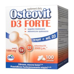 Osteovit D3 Forte, tabletki, 100 szt. / (Asa)