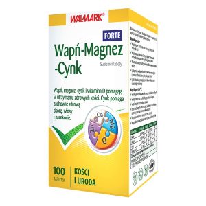 Wapń-Magnez-Cynk Forte, tabletki, 100 szt. / (Walmark)