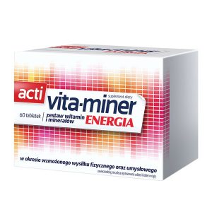 Acti Vita-miner Energia (Vita miner Energia), tabletki, 60 szt. / (Aflofarm)