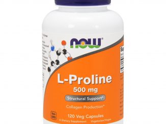 L-Proline, 500 mg, 120 Veg Capsules (Now Foods)