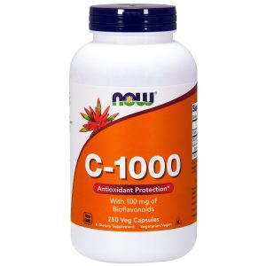 C-1000, With 100 mg of Bioflavonoids, 250 Veg Capsules (Now Foods)