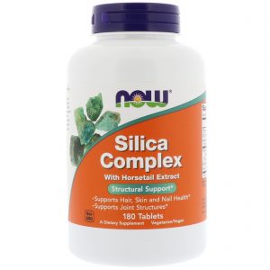 Silica Complex, 180 Tablets (Now Foods)