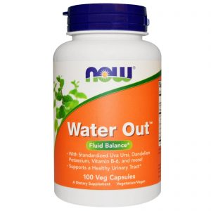 Water Out, Fluid Balance, 100 Veggie Caps (Now Foods)