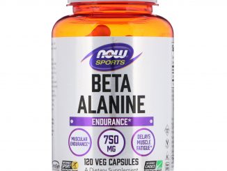 Sports, Beta-Alanine, Endurance, 750 mg, 120 Veg Capsules (Now Foods)