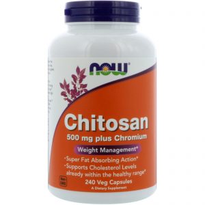 Chitosan, 500 mg, 240 Veg Capsules (Now Foods)
