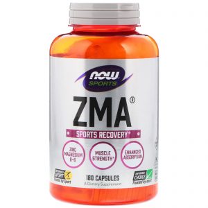 Sports, ZMA, Sports Recovery, 180 Capsules (Now Foods)