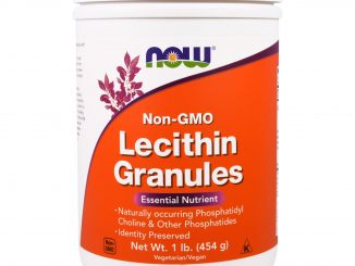 Lecithin Granules, Non-GMO, 1 lb (454 g) (Now Foods)