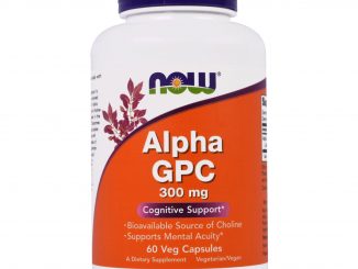 Alpha GPC, 300 mg, 60 Veg Capsules (Now Foods)