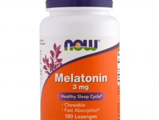 Melatonin, 3 mg, 180 Lozenges (Now Foods)
